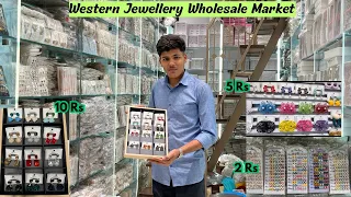 Western Jewellery Wholesale Market Mumbai | Korean Jewellery Wholesale Western Korean Jewellery #yt