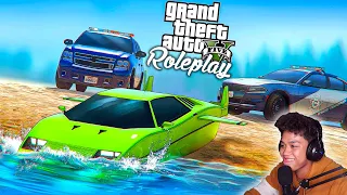 SUBMARINE CAR vs POLICE CARS sa GTA 5!! (TROLLING) | GTA 5 RP