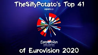 Eurovision Song Contest 2020 - My Top 41 (with comments)