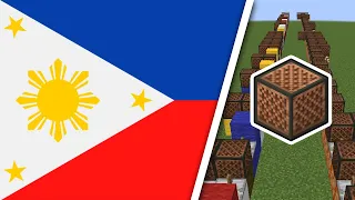 Philippines National Anthem Note Block | Lupang Hinirang Minecraft