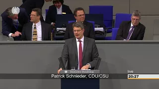 Patrick Schnieder: Lobbyregistergesetz [Bundestag 22.02.2018]