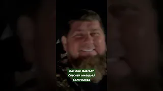 Ramzan Kadyrov head of Chechen warriors special forces #ramzankadyrov #chechnya #vladimirputin