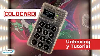 Unboxing y reseña de la hardware wallet Coldcard