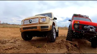 Понтовый ГЕЛЕНДВАГЕН против Русской НИВЫ 4x4 ... Кто получит статус ВЕДРА?! OFFroad