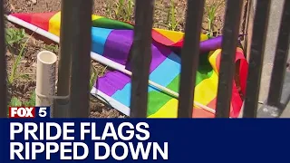 Pride flags ripped down at Stonewall National Monument