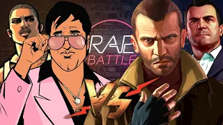 Рэп Баттл - GTA: Vice City & GTA: San Andreas vs. GTA 4 & GTA 5