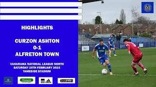 Highlights | Curzon Ashton 0-1 Alfreton Town | Vanarama National League North