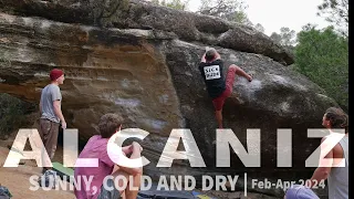Bouldering Alcaniz 2024 - Sunny, cold and dry!