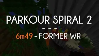 PARKOUR SPIRAL 2 - Speedrun in 6m49 (Former WR)