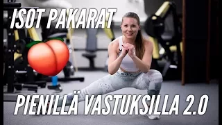 Isot pakarat pienillä vastuksilla - Sanna Laitinen (Treenivideo) | Tikis - Parempi olla