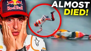 Marc Marquez's Warming-up CRASH In German GP!