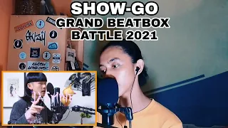 SHOW-GO | GRAND BEATBOX BATTLE 2021 | WORLD LEAGUE SOLO WILDCARD : JASMINE | REACTION