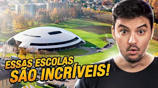 AS ESCOLAS MAIS INCRÍVEIS DO MUNDO!