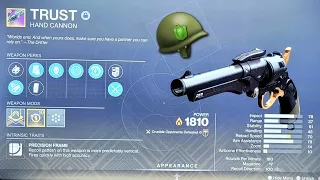 TRUST Hand Cannon:      Destiny 2 🪖🫑