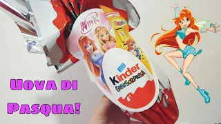 ULTIMO UOVO DI PASQUA KINDER DELLE WINX 2023!!!