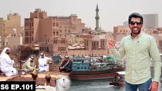 Traditional Emirati Life in Old Dubai where it all Started S06 EP.101 | MIDDLE EAST Motorcycle Tour