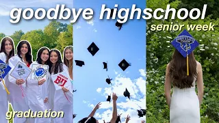 my last week of high school vlog - senior breakfast, decision day, yearbook + graduation!