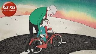 Grandfather teaching how to ride a bike | "Cycle" - Short film by Sophie Olga de Jong & Sytske Kok