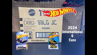 2024 Hot Wheels G Case International Full Case Unboxing | Treasure Hunt New To Market Civic Si