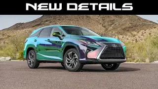 OFFICIAL 2020 RX 350 Details, Paint colors, Apple Carplay + Android Auto, USBs, and Much More!