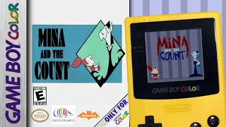 Mina and the Count (Game Boy Color) Title Screen Mockup