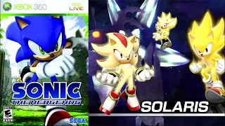 SOLARIS PHASE 1 SONIC THE HEDGHEOG (2006) 12 HOURS EXTENDED