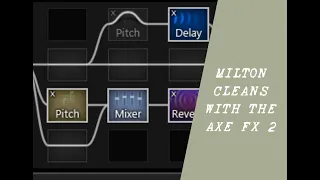 Djent clean tone w/ the Axe FX (Tesseract style Clean guitar tone tutorial) for dark ambient guitar