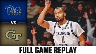Pitt vs. Georgia Tech Full Game Replay | 2022-23 ACC Men’s Basketball