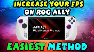 How To Turn On AMD Fluid Motion Frames On ROG Ally And Instantly Increases Your FPS – Easiest Method