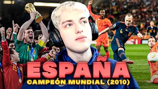 DAVOO XENEIZE REACCIONA A ESPAÑA CAMPEON DEL MUNDO (MUNDIAL 2010) - MEMORIAS DEL FUTBOL