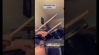 Everybody-mac miller drum cover