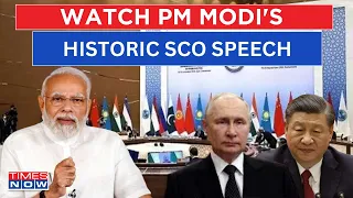 SCO Summit 2023 Live : PM Modi Addresses SCO Summit | Vladimir putin | Xi Jingping