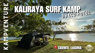 KALIRAYA SURF KAMP by ECO HOTEL |  LUMBAN, CAVINTI LAGUNA | VIDALIDO POON SAAN MEDIUM-SIZE TENT