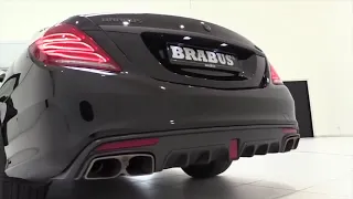 Brabus exhaust system Mercedes S class W222 S63 AMG #Shorts