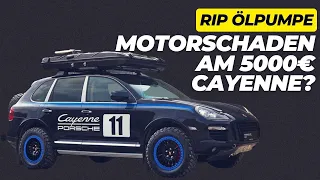 MOTORSCHADEN am 5000€ CAYENNE?! Katastrophe oder easy fix?