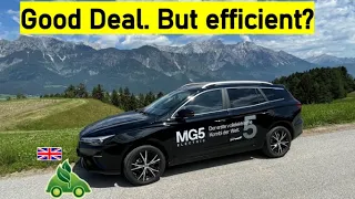MG 5 - real-world consumption test done by a professional eco-driver