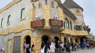 Haunted Castle Dark Ride Excellent Low Light at the Santa Cruz Beach Boardwalk!