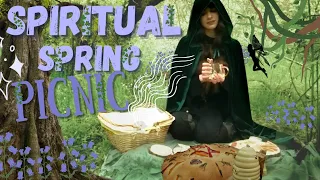 Spiritual Spring Picnic | Flower Divination | Kitchen witchcraft |