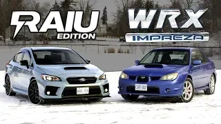 $40,000 Subaru WRX vs $5,000 WRX // 2019 Raiu Meets 2006 Hawkeye