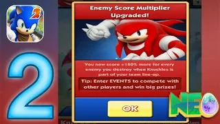 Sonic Dash 2: Sonic Boom Gameplay Walkthrough Part 2 - Upgrades (iOS, Android)