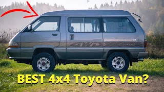 This 1991 Toyota Townace 4x4 Van is a retro Toyota masterpiece