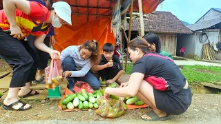 A weekend with my nephew : Harvest cucumbers in large quantities to sell - Make Binh's favorite dish