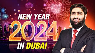 Happy New Year 2024, Celebration In Dubai | Burj Khalifa | Meet Mughals