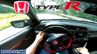 Honda Civic Type R Sportline | POV FAST DRIVE | UPHILL | JAPAN Power Car | 320 HP | AutoTestTV_GER