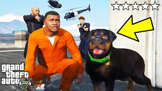 Chop SAVING FRANKLIN From Prison in GTA 5