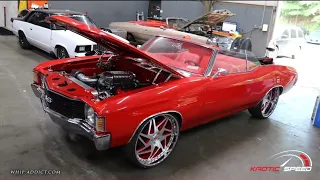 Supercharged LS 72' Chevy Chevelle SS Convertible on 24s, hy Kaotic Speed, This Car Has Everything!