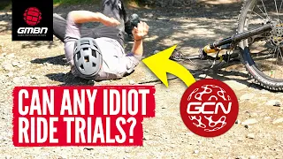 Can Any Idiot Ride Trials? | Feat. GCN Roadie Hank