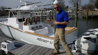 Weaver 41 - Custom Fishing Dream Boat Walkthrough and Sea Trial