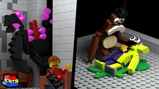 LEGO Garten of Banban 7: Bittergiggle Chase and Death Playsets