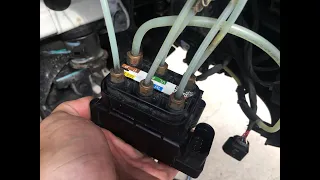 2015 Mercedes GL450 Airmatic Control Valve Replacement